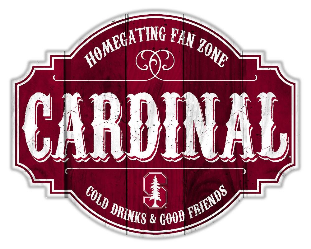 fan creations Stanford Homegating Tavern 12in Sign