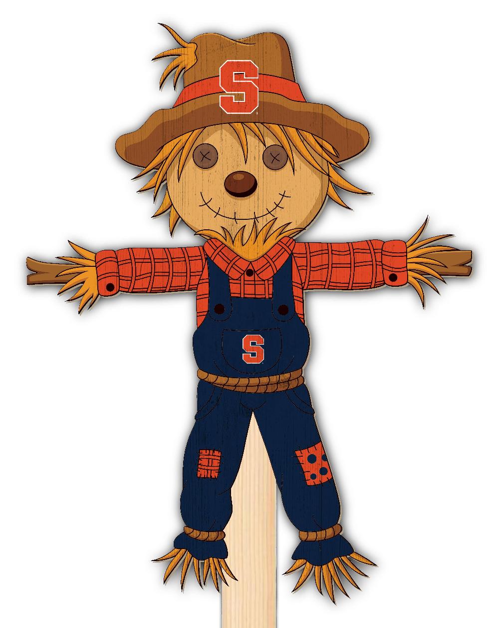 fan creations Syracuse Scarecrow Yard Stake