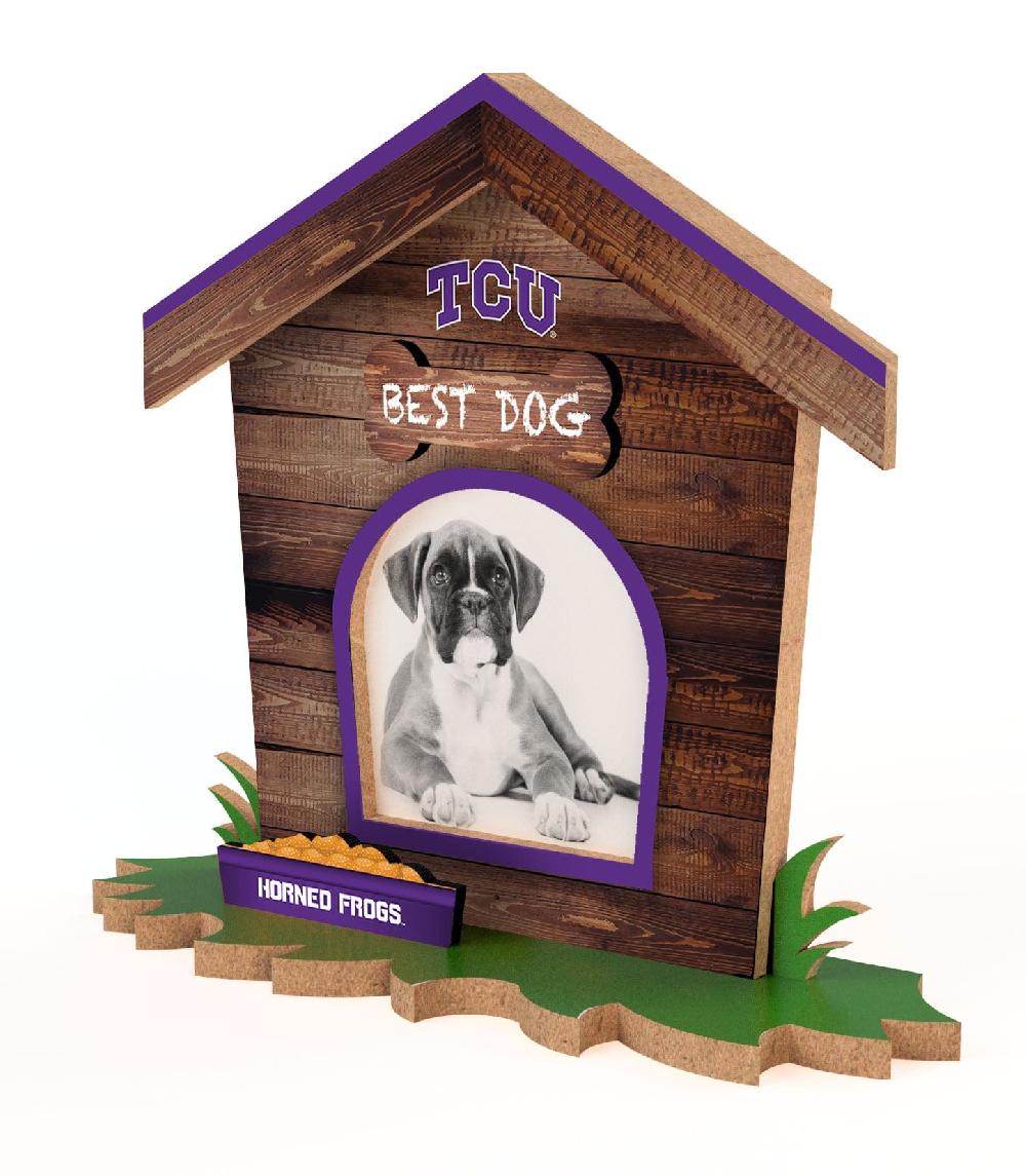 fan creations TCU Dog House Frame