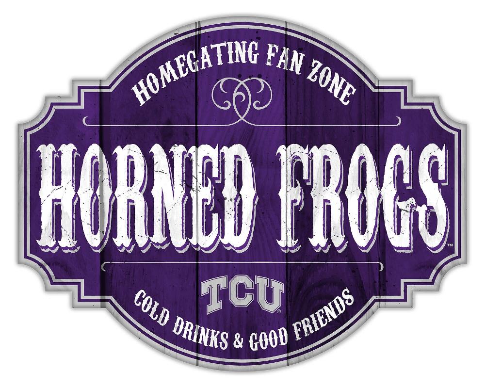 fan creations TCU Homegating Tavern 24in Sign