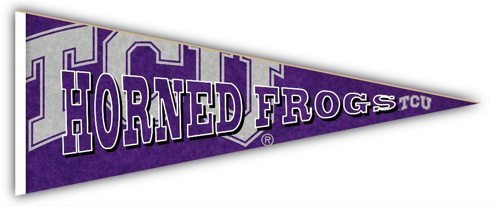 fan creations TCU Pennant