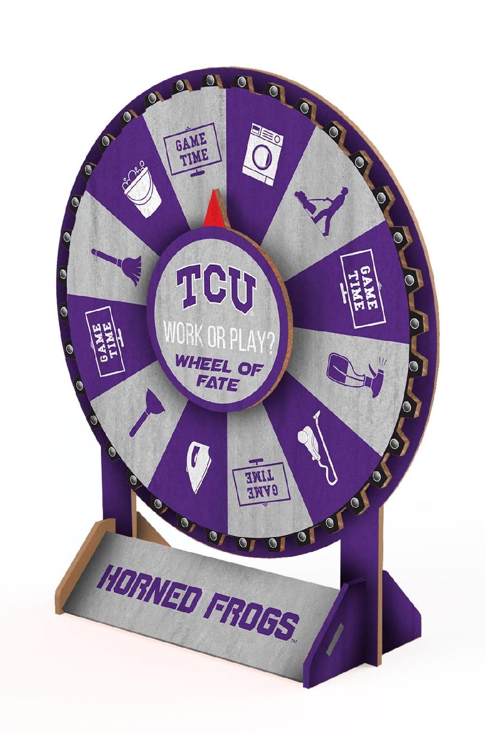 fan creations TCU Wheel of Fate