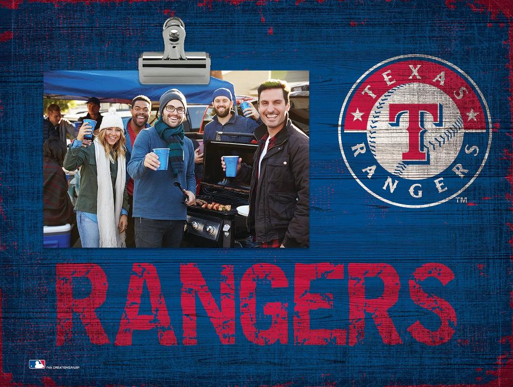fan creations Texas Rangers Team Clip Frame