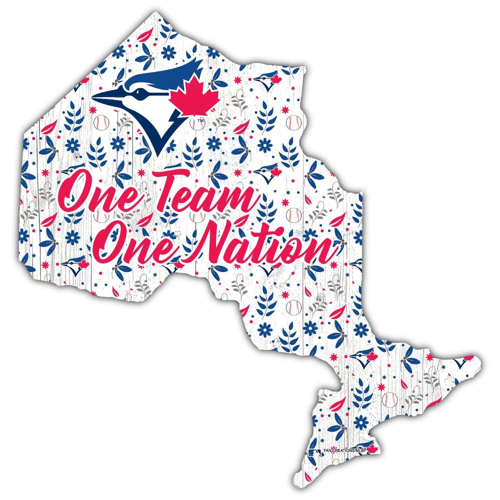 fan creations Toronto Blue Jays State Sign 24in