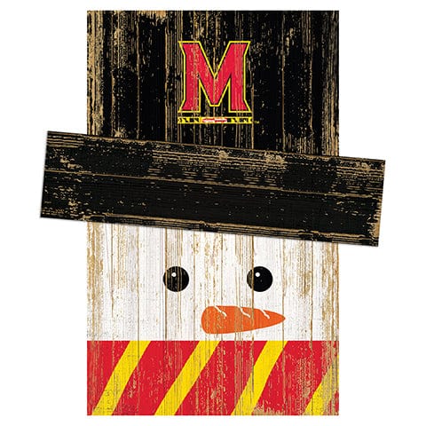 fan creations University of Maryland Snowman Head