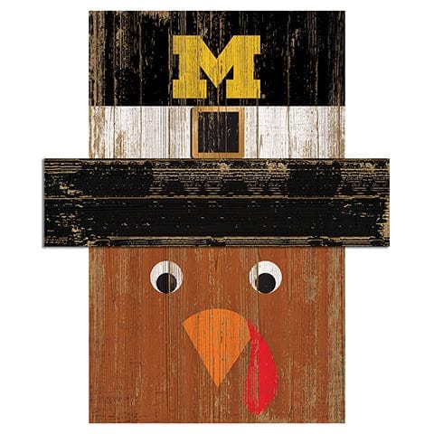 fan creations University of Michigan Turkey Head