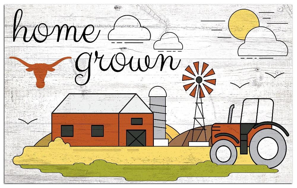 fan creations University of Texas Home Grown 11x19