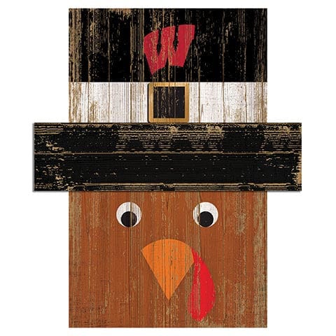 fan creations University of Wisconsin Turkey Head
