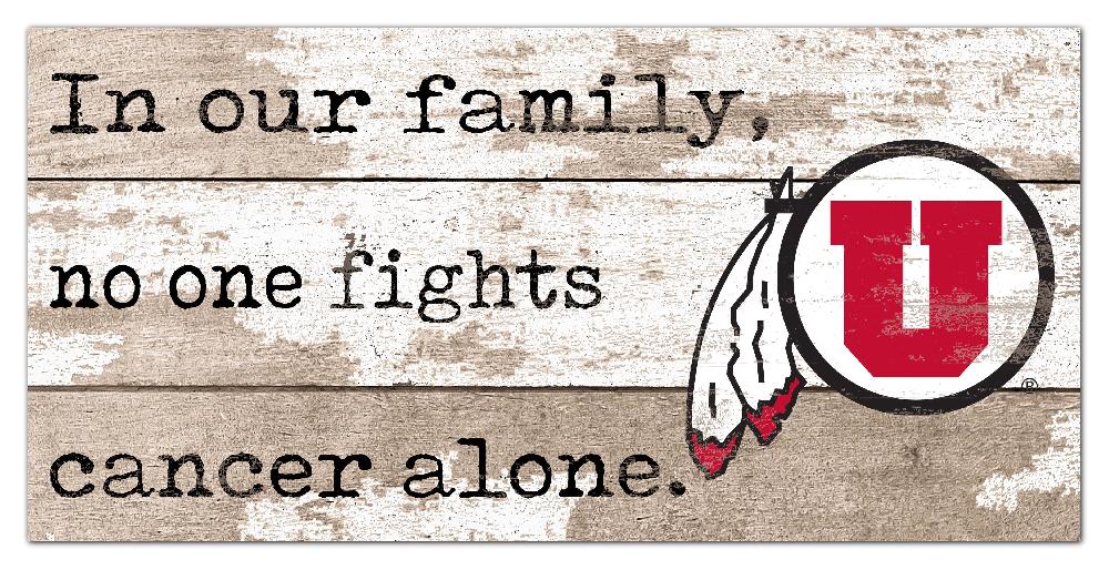 fan creations Utah No One Fights Alone 6x12
