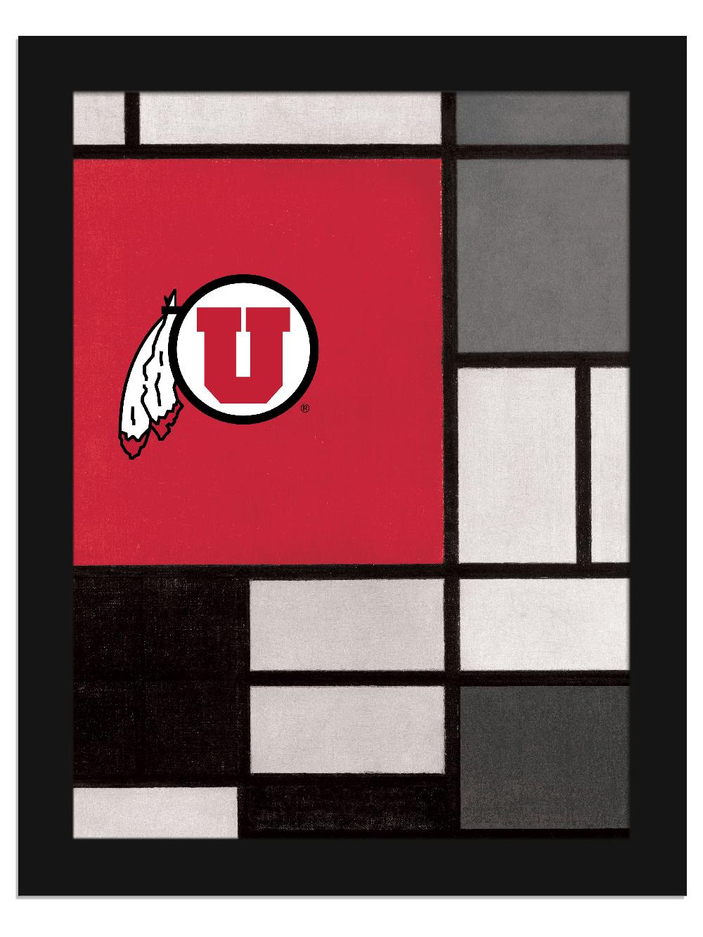 fan creations Utah Team Composition 12x16