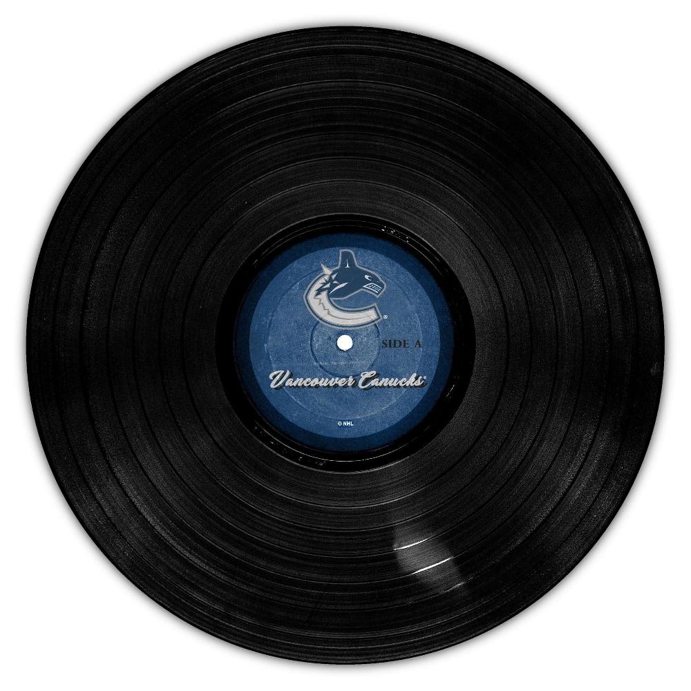 fan creations Vancouver Canucks Vinyl 12in Circle