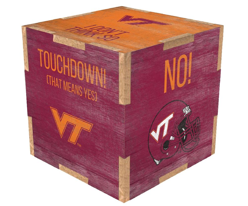 fan creations Virginia Tech Decision Dice