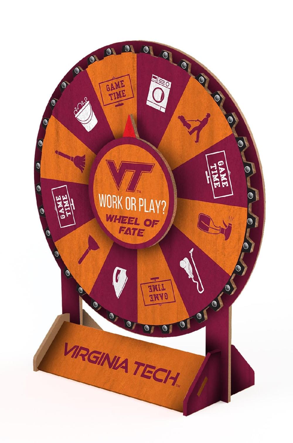 fan creations Virginia Tech Wheel of Fate