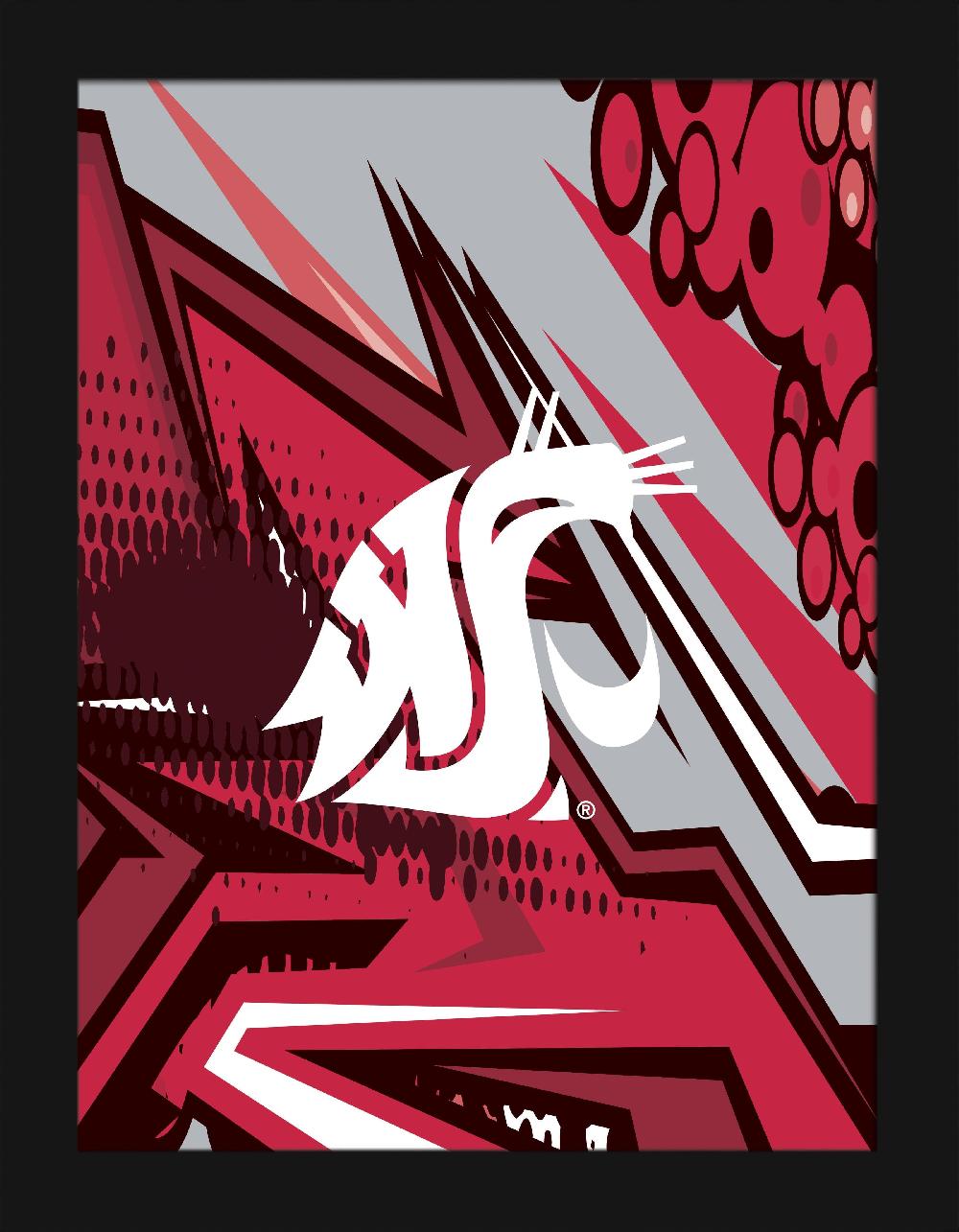 fan creations Washington State Team Comic 12x16