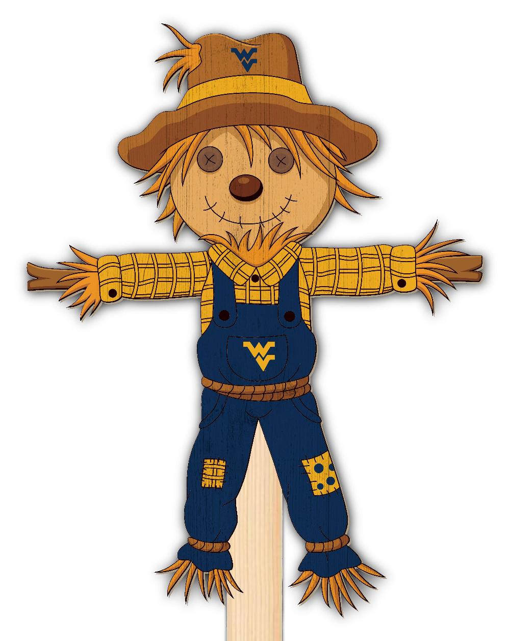 fan creations West Virginia Scarecrow Yard Stake
