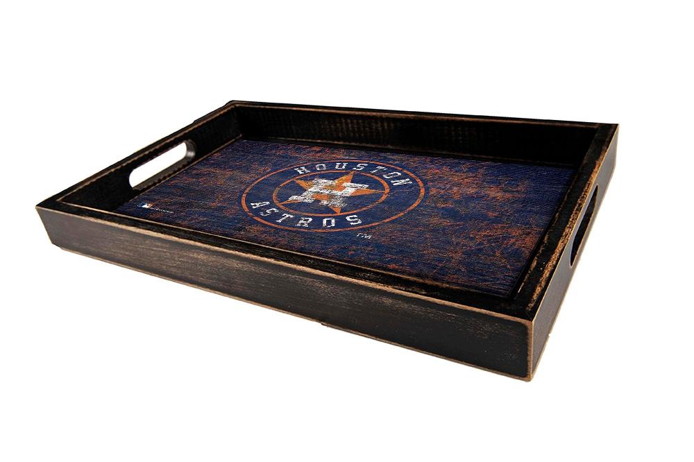 fan creations Houston Astros Distressed Team Tray With Team Colors