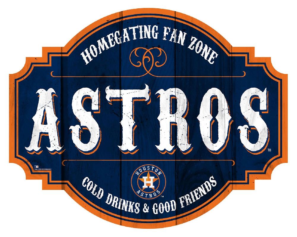 fan creations Houston Astros Homegating Tavern 12in Sign