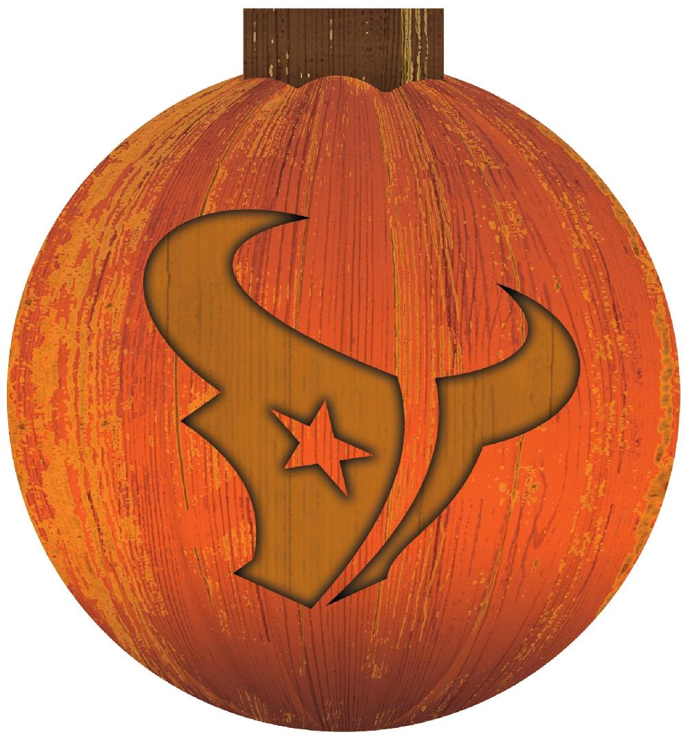 fan creations Houston Texans Halloween Wall Art 12in