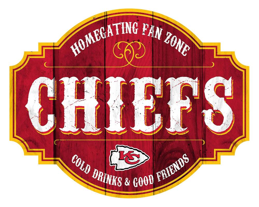 fan creations Kansas City Chiefs Homegating Tavern 24in Sign