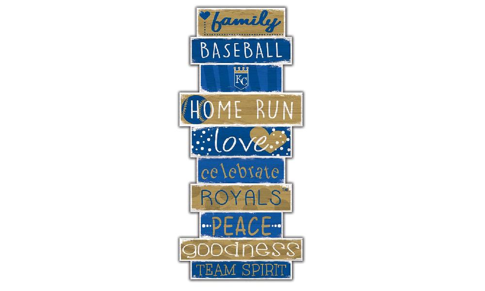 fan creations Kansas City Royals Celebration Stack 24" Sign