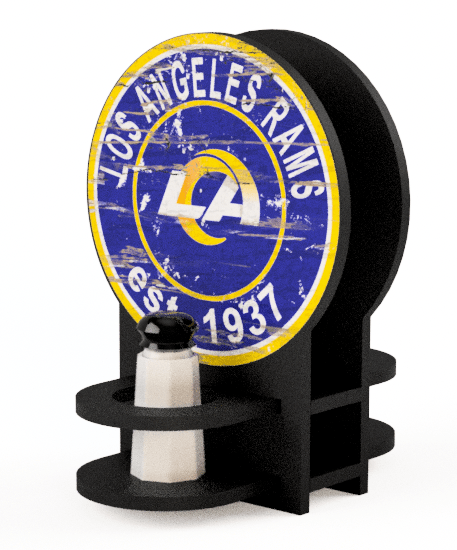 fan creations Los Angeles Rams Team Circle Napkin Holder