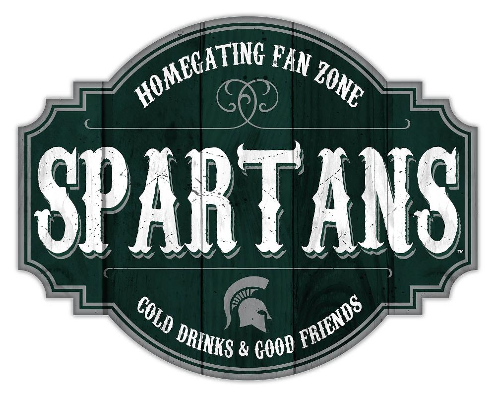 fan creations Michigan State Homegating Tavern 12in Sign