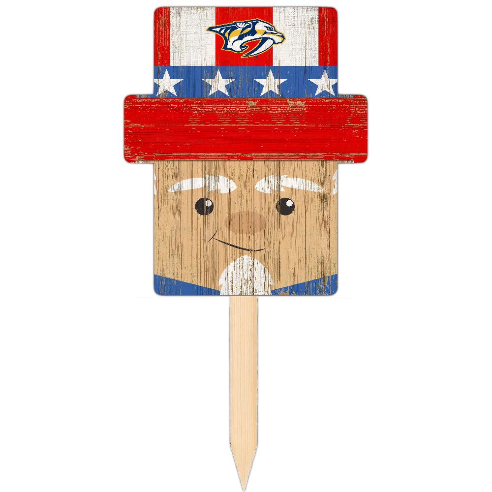 fan creations Nashville Predators Uncle Sam Head Yard