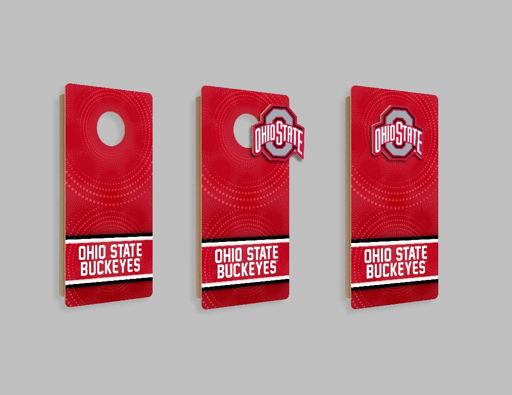 fan creations NCAA Wall Art thats also Corn Hole -Ohio State University