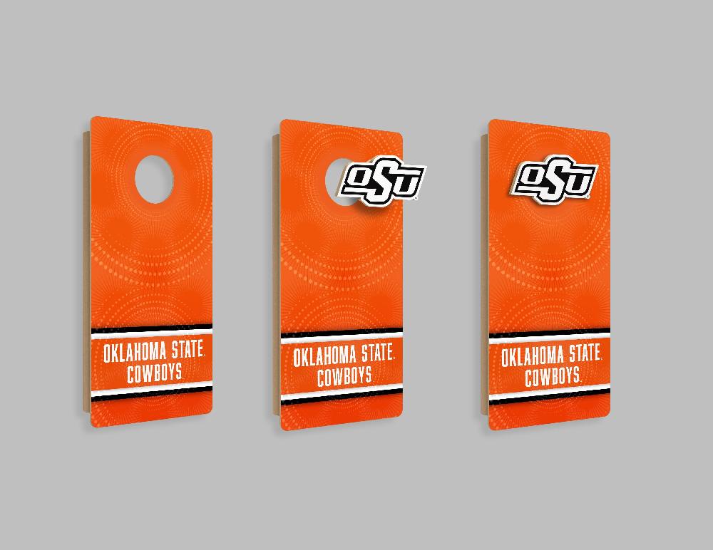 fan creations NCAA Wall Art thats also Corn Hole -Oklahoma State University