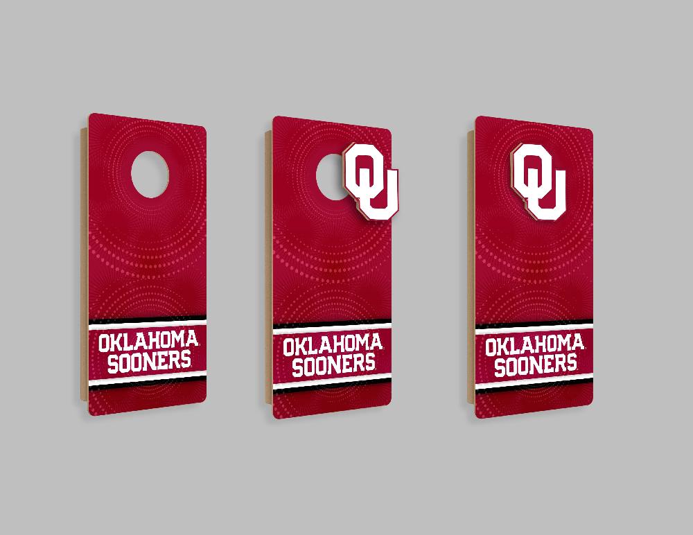 fan creations NCAA Wall Art thats also Corn Hole -University of Oklahoma
