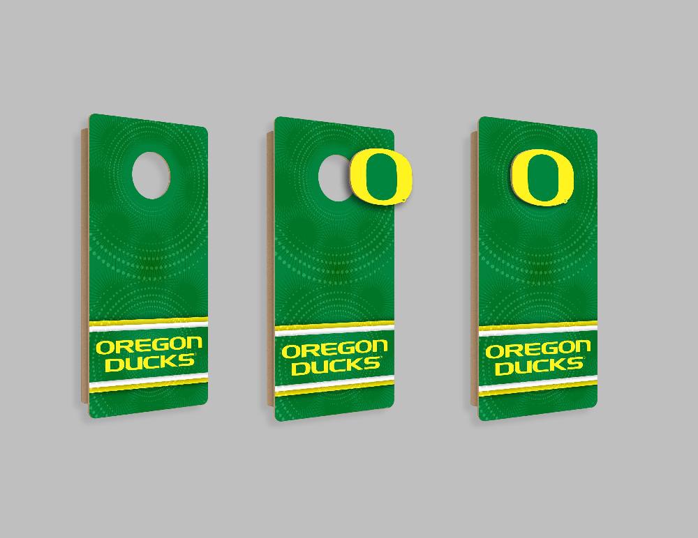 fan creations NCAA Wall Art thats also Corn Hole -University of Oregon