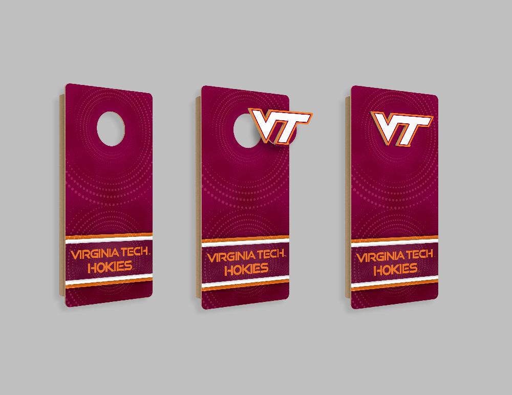 fan creations NCAA Wall Art thats also Corn Hole -Virginia Tech