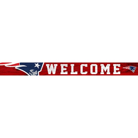 fan creations New England Patriots 16in. Welcome Strip