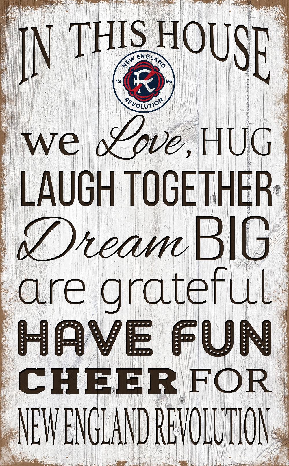 fan creations New England Revolution In This House 11x19