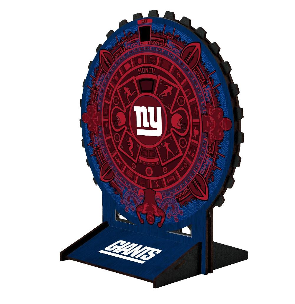 fan creations New York Giants 8in Circle Desktop Calendar