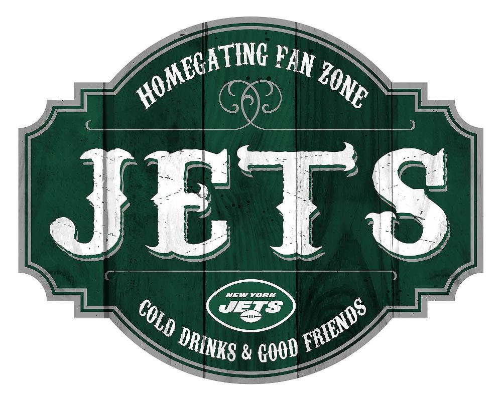 fan creations New York Jets Homegating Tavern 12in Sign
