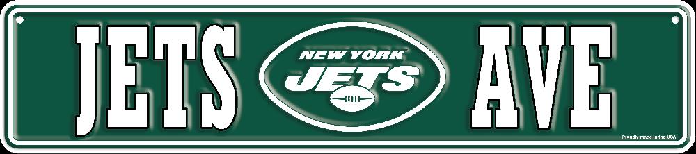 fan creations New York Jets Team Boulevard Metal 4x18