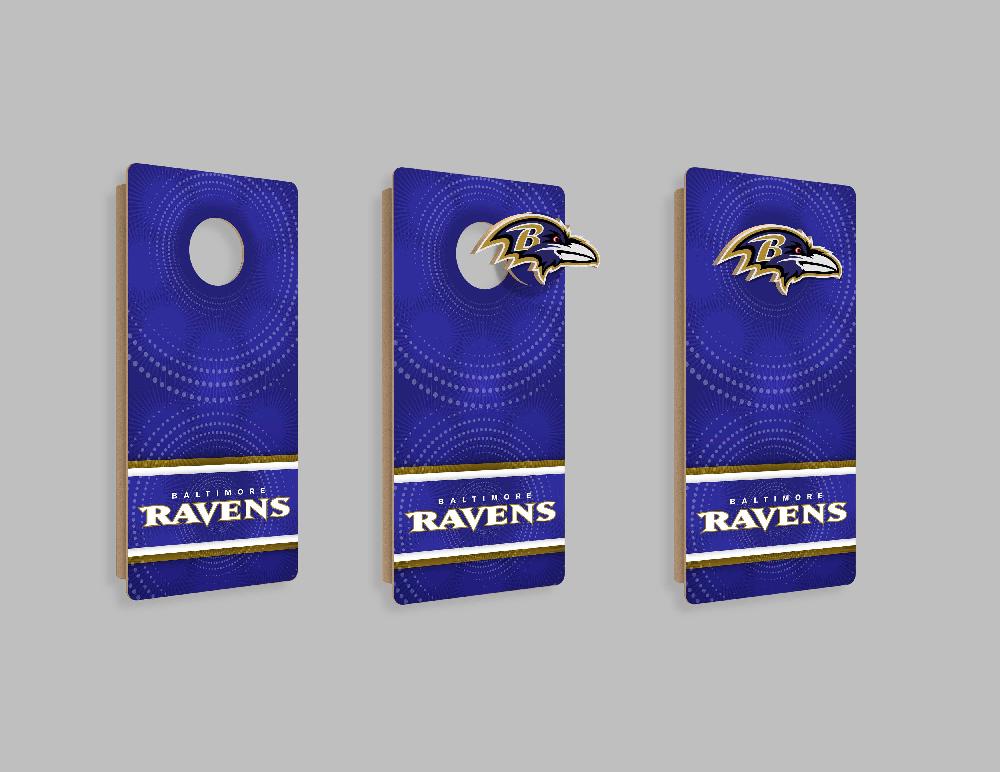 fan creations NFL Wall Art thats also Corn Hole - Baltimore Ravens