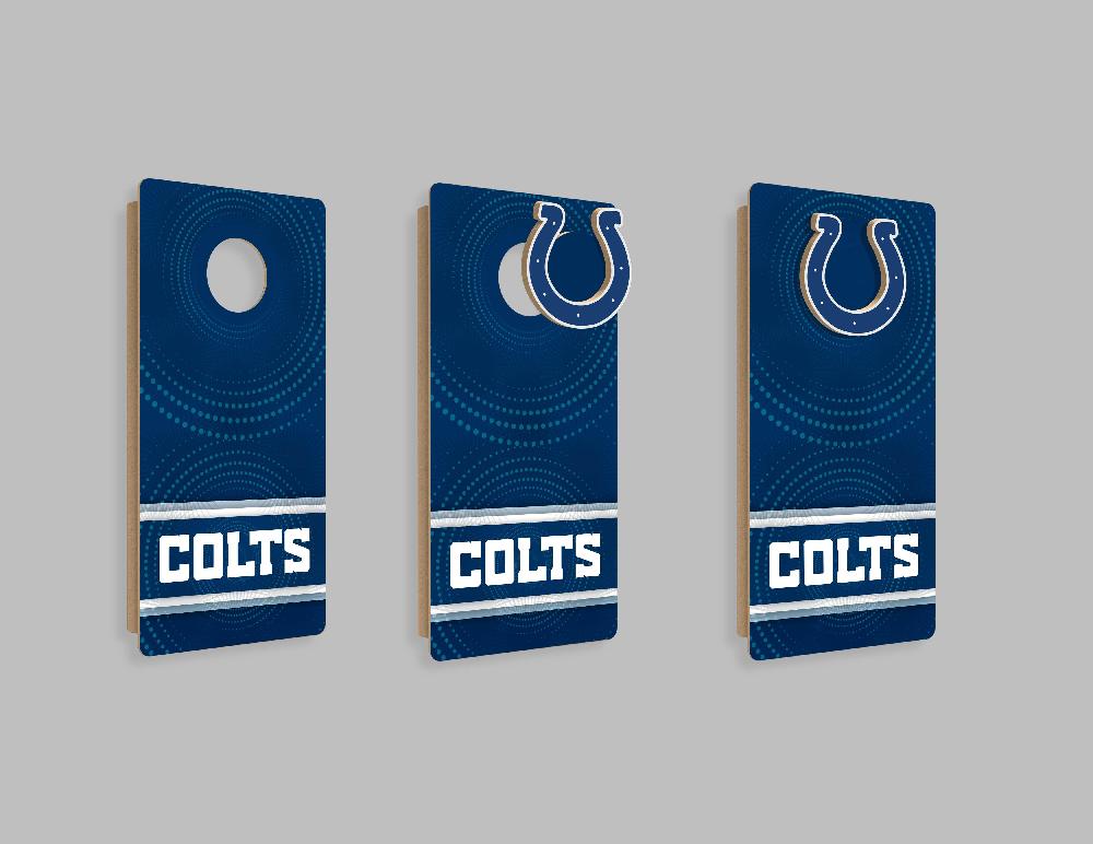 fan creations NFL Wall Art thats also Corn Hole - Indianapolis Colts