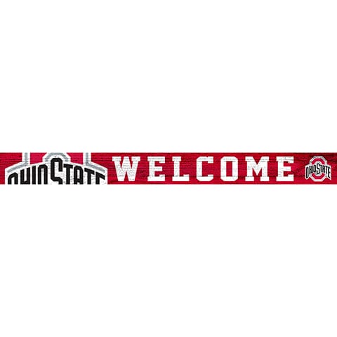 fan creations Ohio State University 16in. Welcome Strip