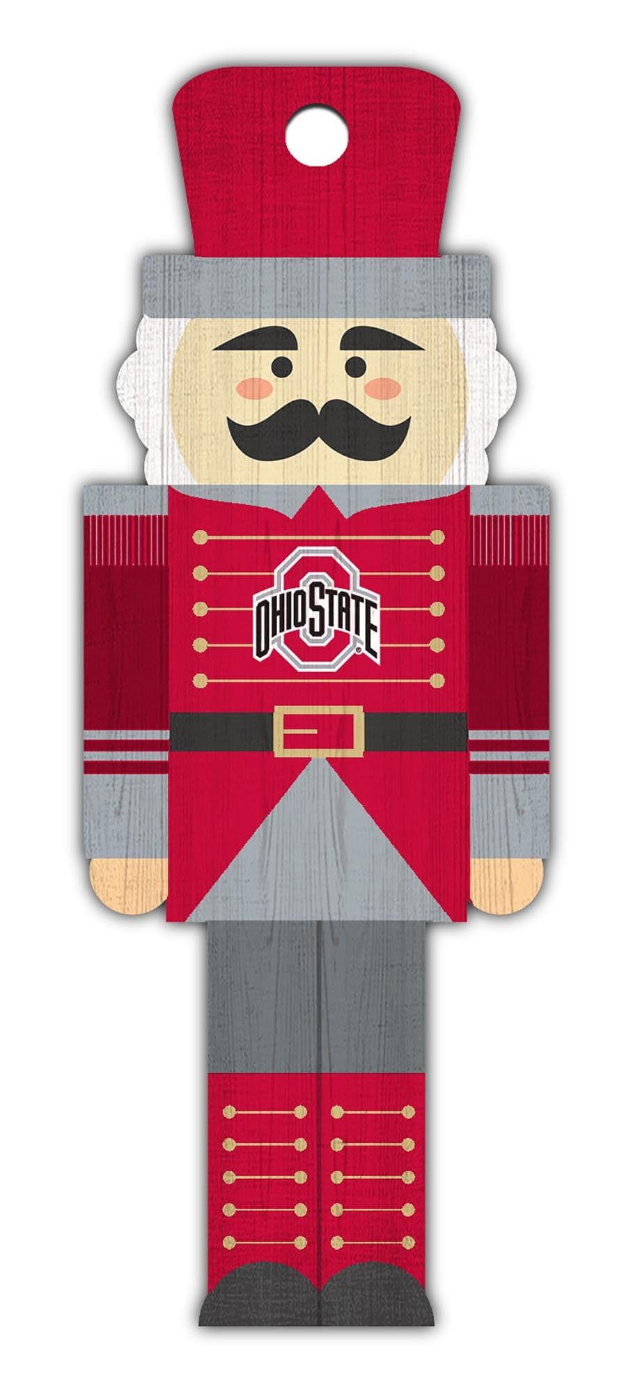 fan creations Ohio State University Nutcracker Ornament