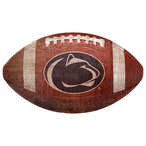 fan creations Penn State University 12" Football Shaped Sign