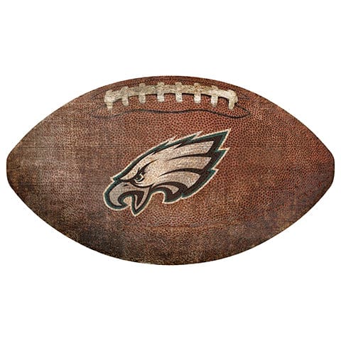 fan creations Philadelphia Eagles 12" Football Shaped Sign