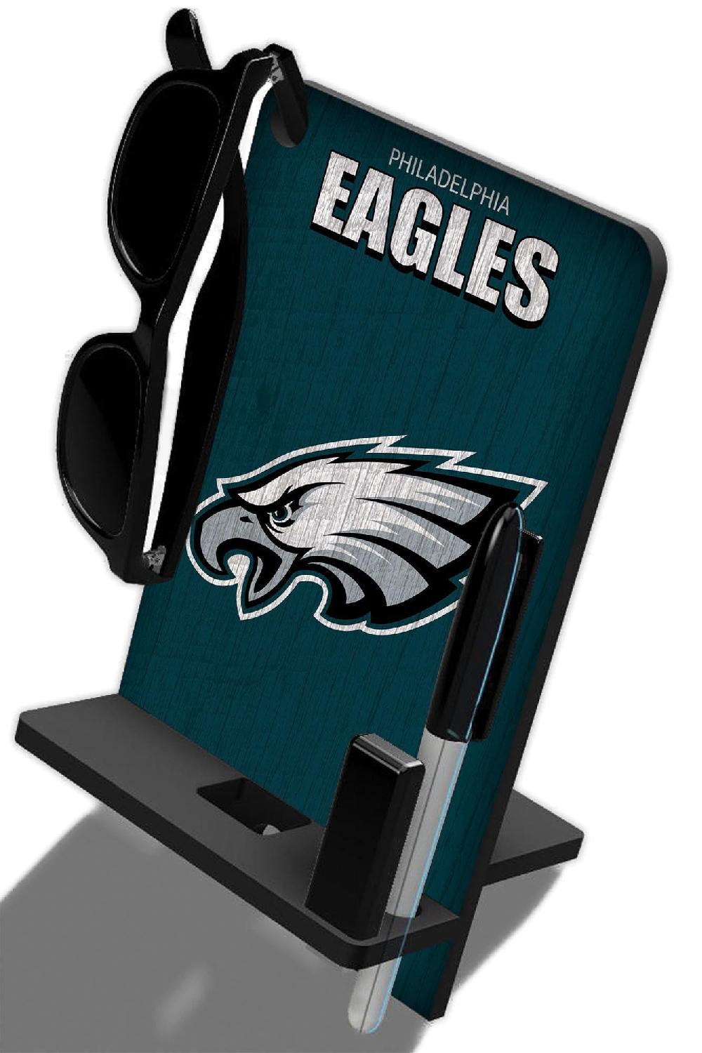 fan creations Philadelphia Eagles 4 In 1 Desktop Phone Stand