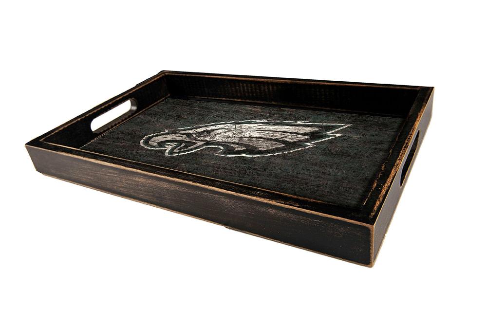 fan creations Philadelphia Eagles Distressed Team Tray With Team Colors