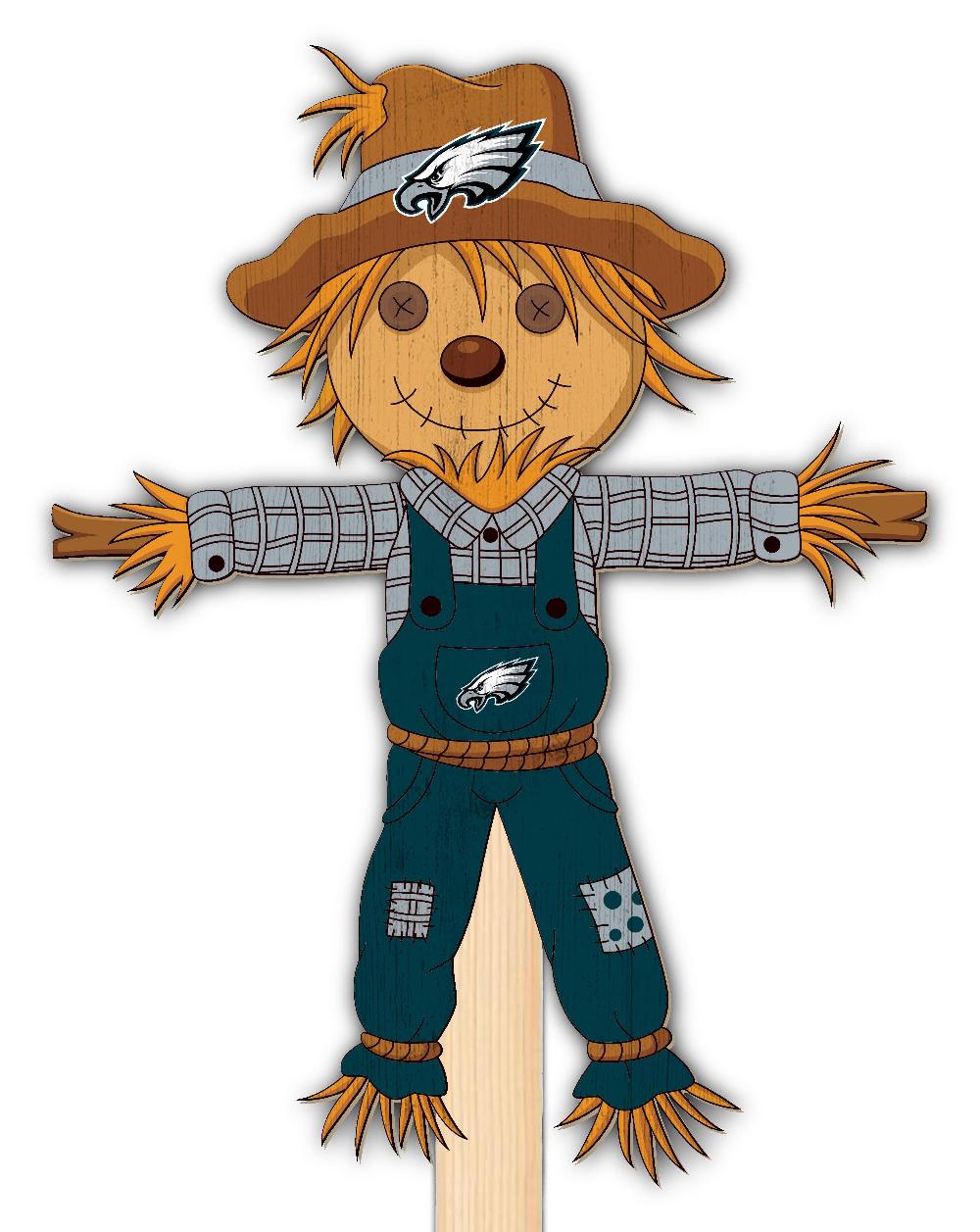 fan creations Philadelphia Eagles Scarecrow Yard Stake