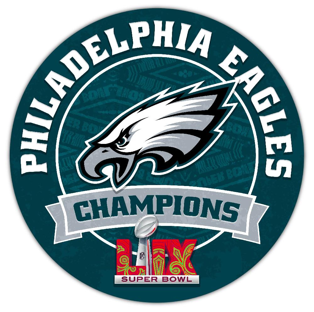 fan creations Philadelphia Eagles Super Bowl LIX Classic Circle