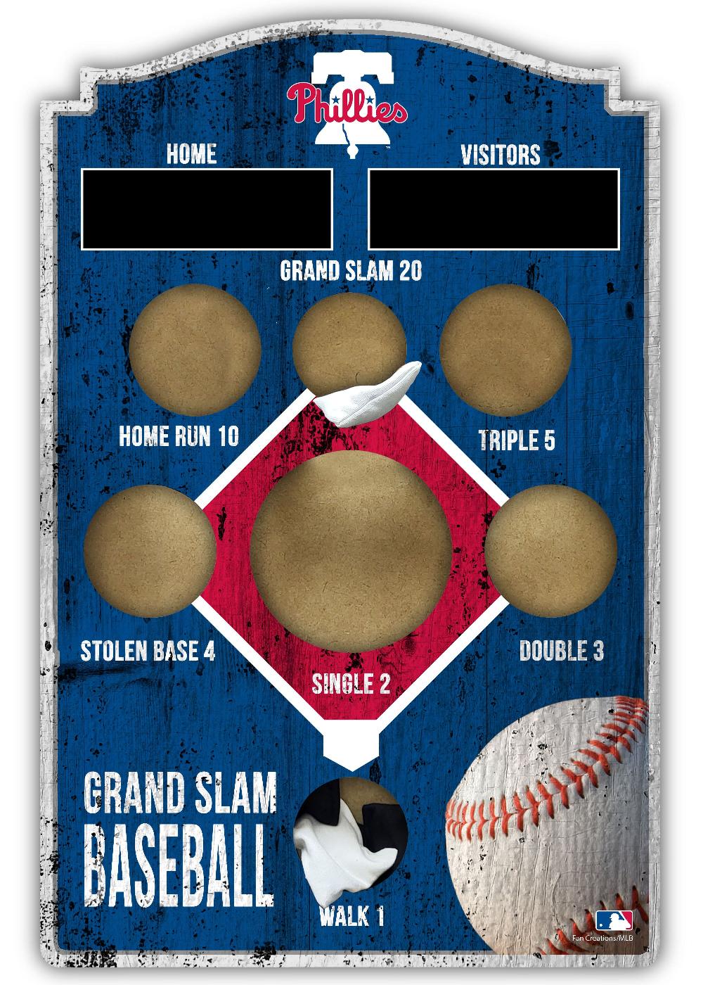 fan creations Philadelphia Phillies Baseball Bean Bag Toss