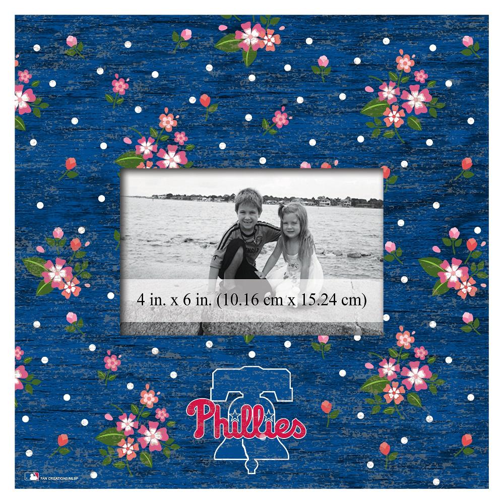 fan creations Philadelphia Phillies Floral 10x10 Frame