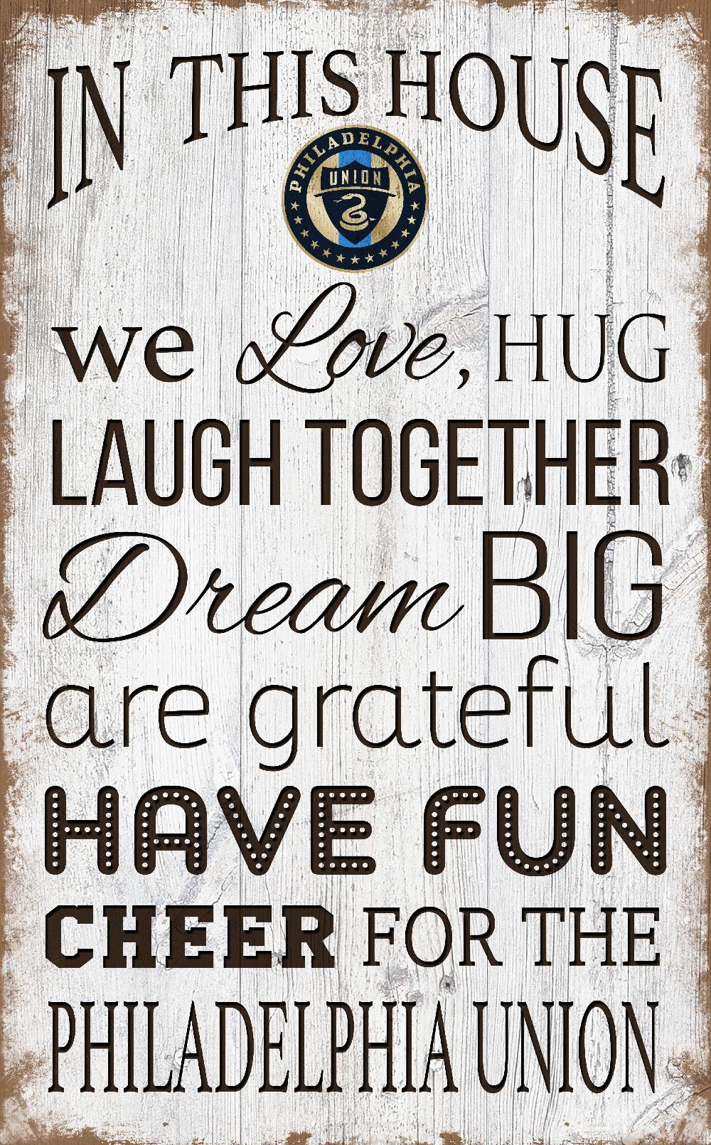 fan creations Philadelphia Union In This House 11x19